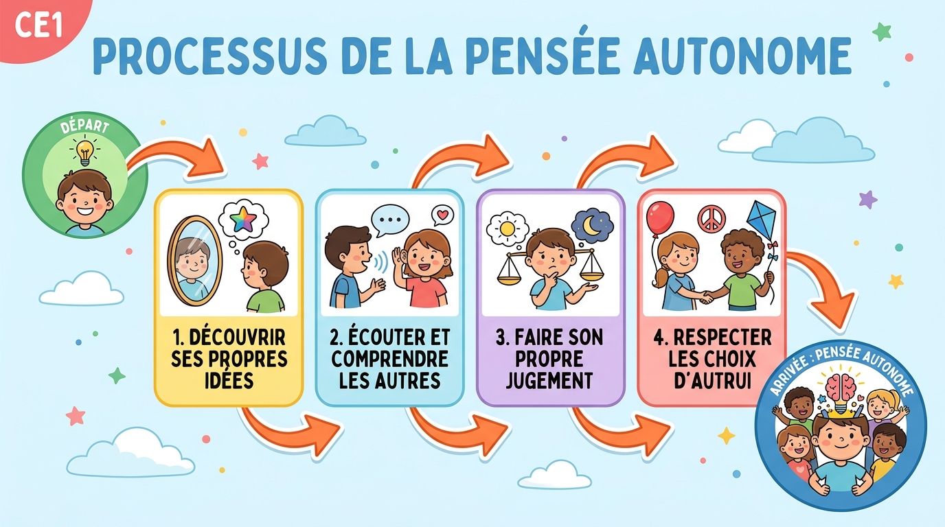 Processus de la pensée autonome