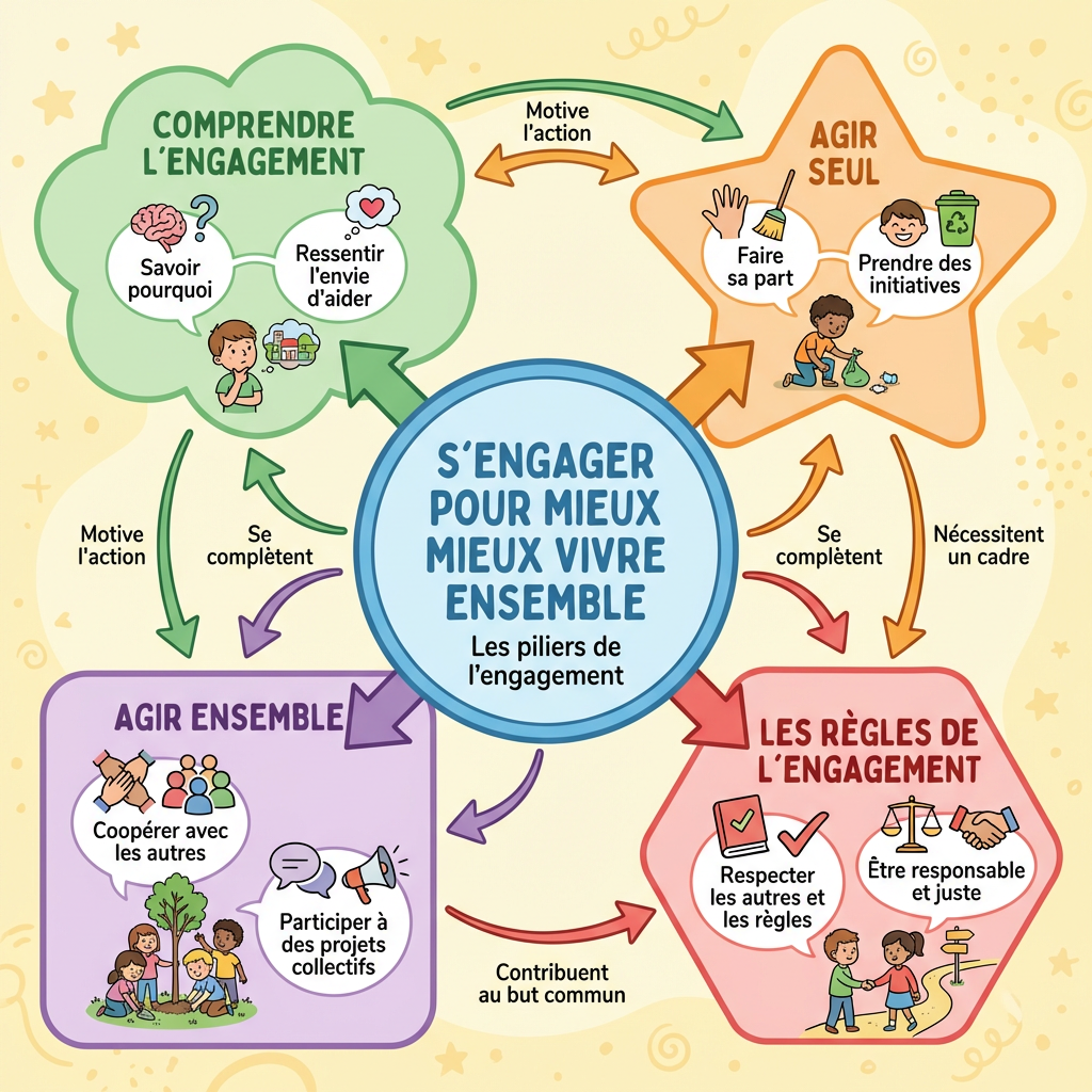 Les piliers de l'engagement
