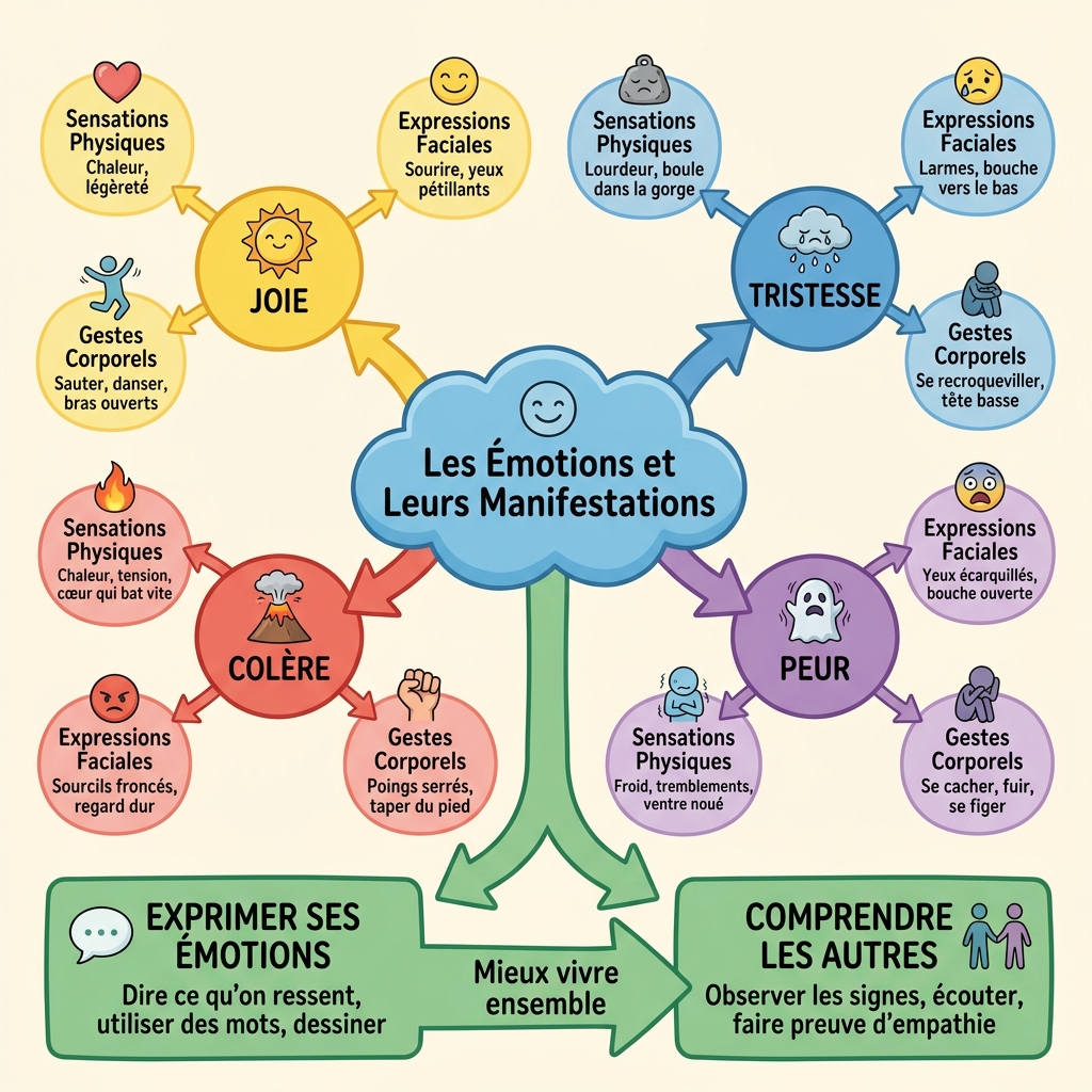 Les Émotions et Leurs Manifestations