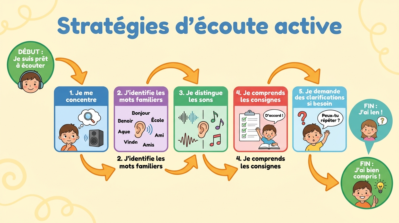 Stratégies d'écoute active