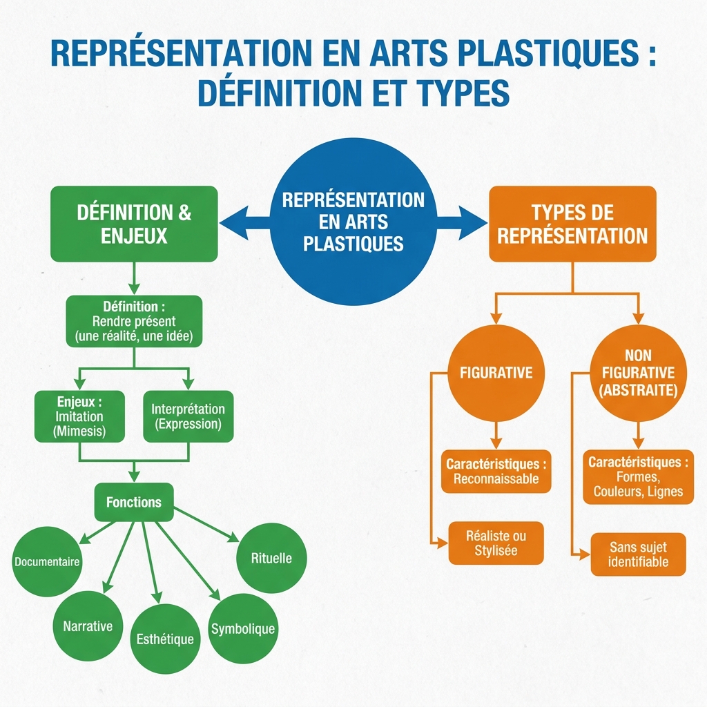 Définition et types de représentation en arts plastiques