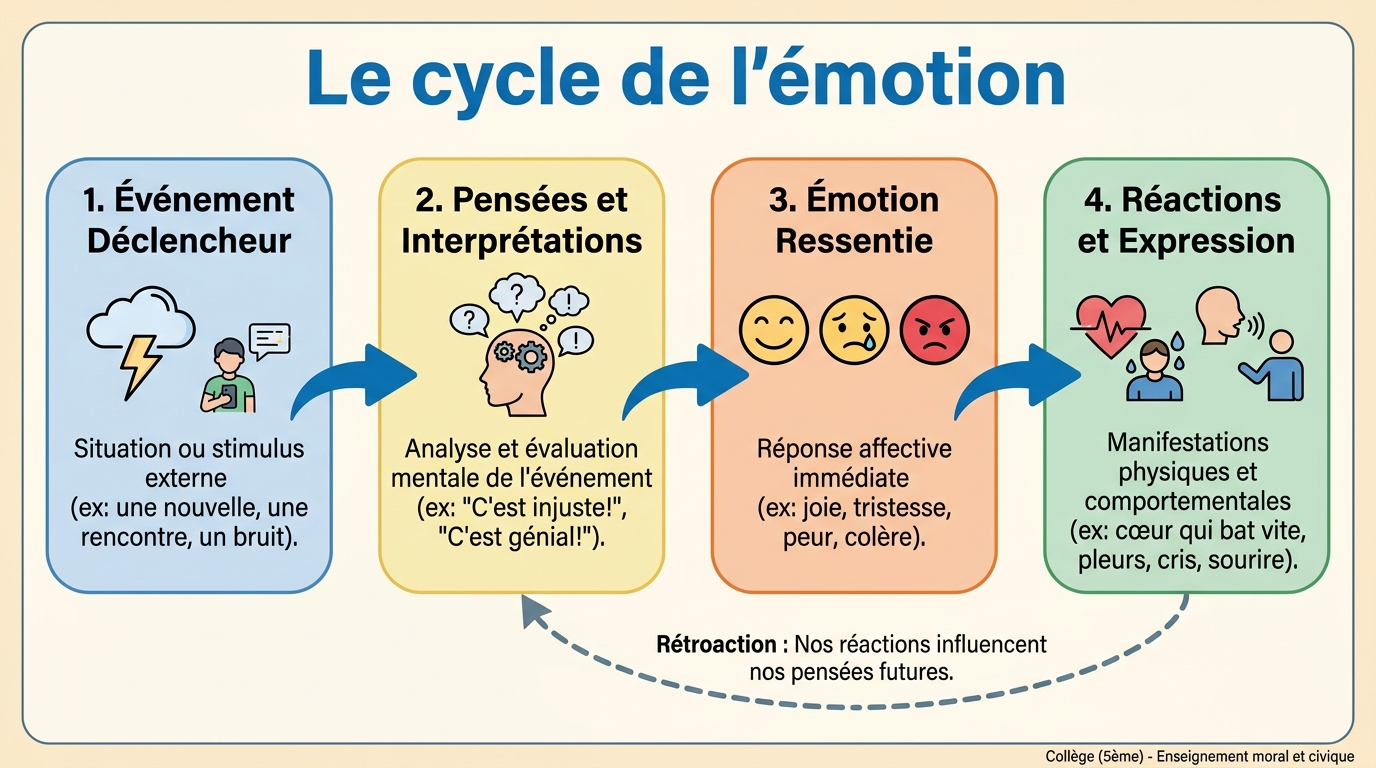 Le cycle de l'émotion