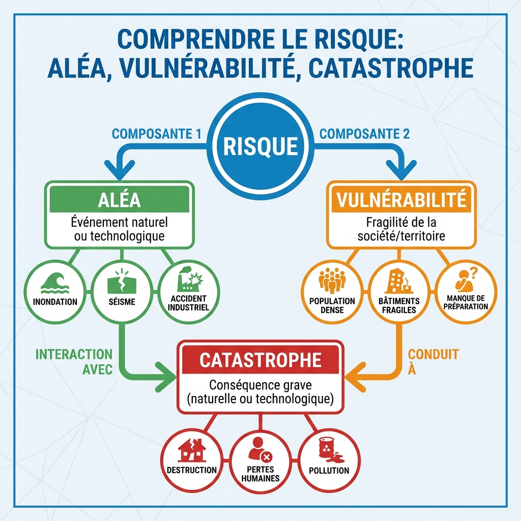 Comprendre le Risque: Aléa, Vulnérabilité, Catastrophe