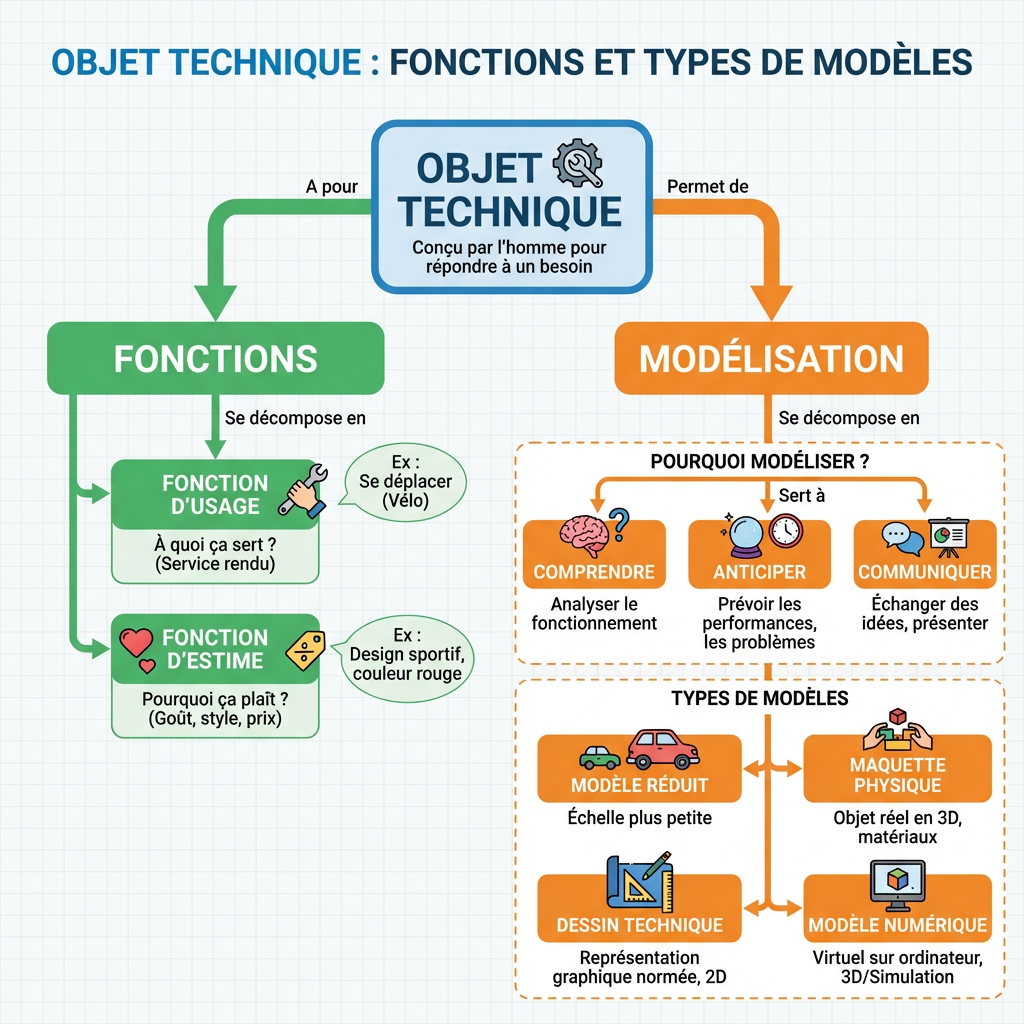 Objet Technique: Fonctions et Types de Modèles