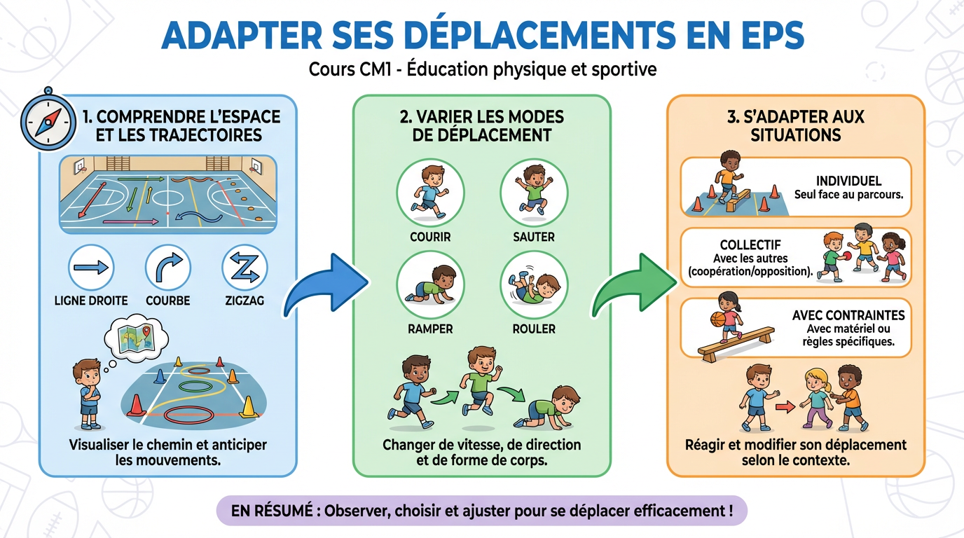 Adapter ses déplacements en EPS