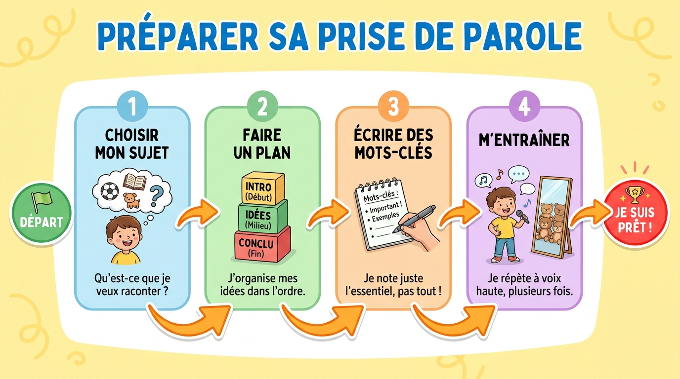 Préparer sa prise de parole