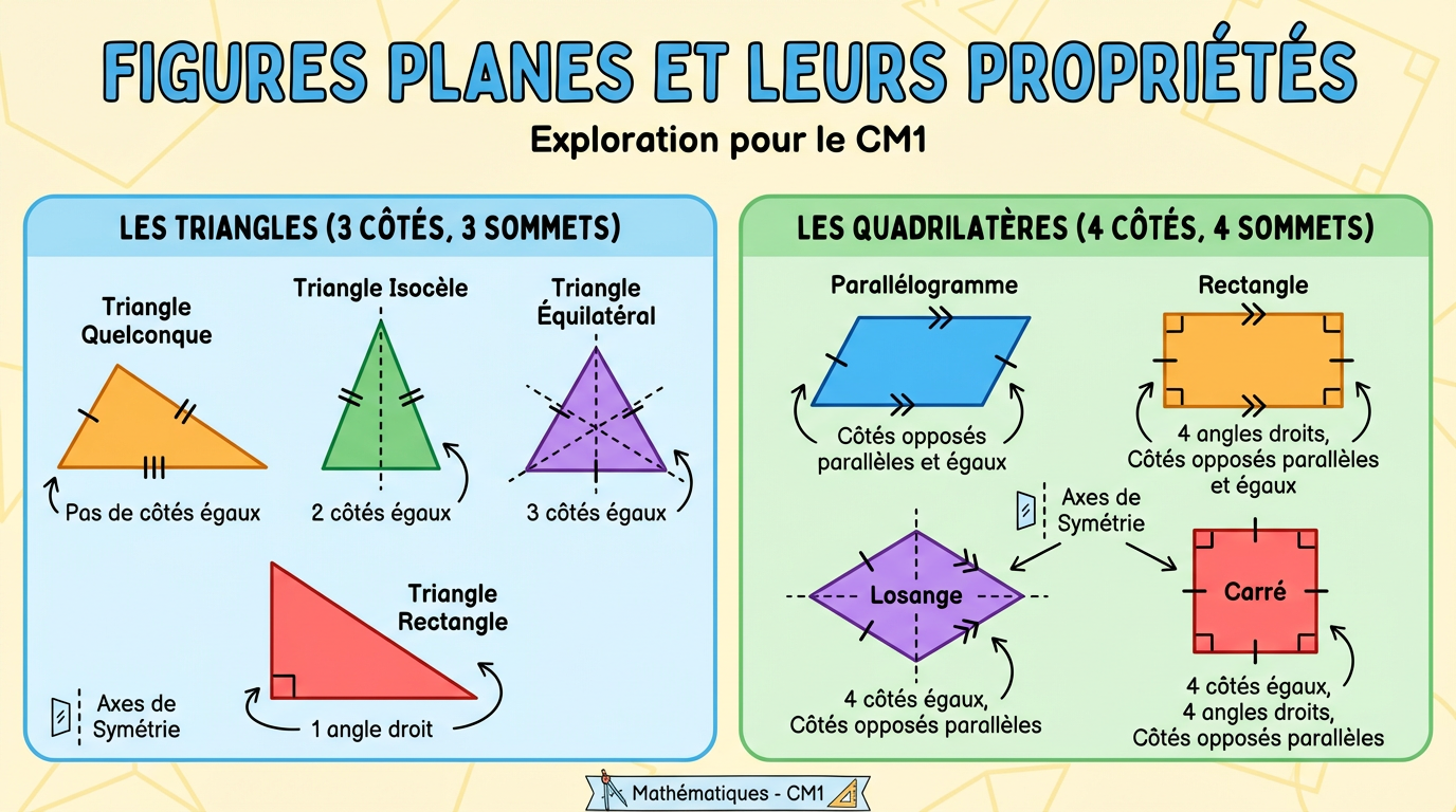 Figures Planes et Leurs Propriétés