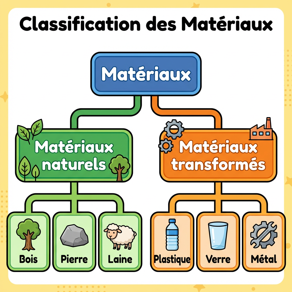 Classification des Matériaux