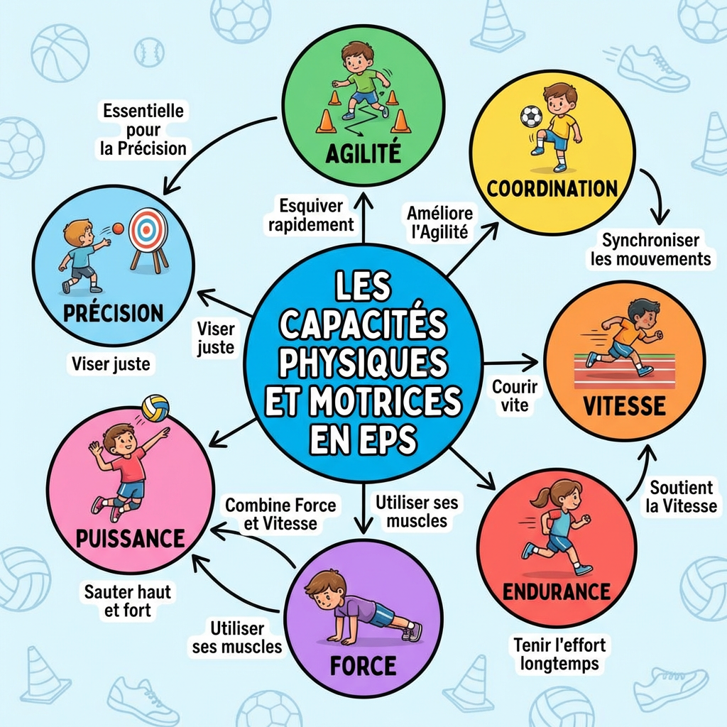 Les capacités physiques et motrices en EPS