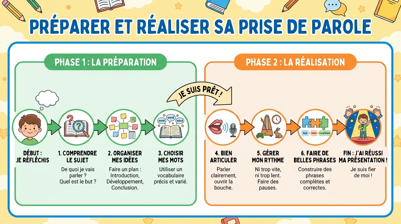 Préparer et réaliser sa prise de parole
