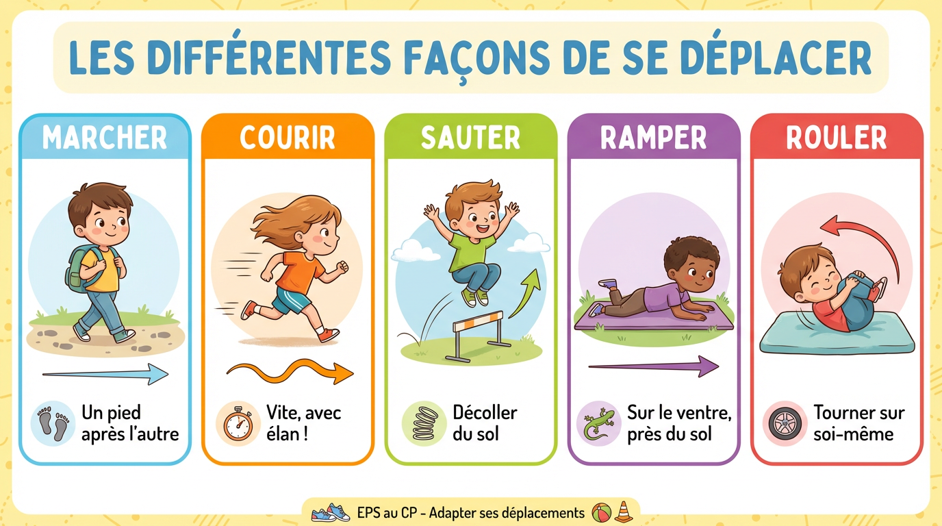 Les différentes façons de se déplacer