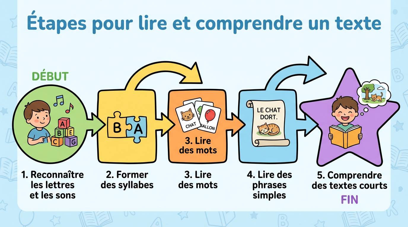 Étapes pour lire et comprendre un texte
