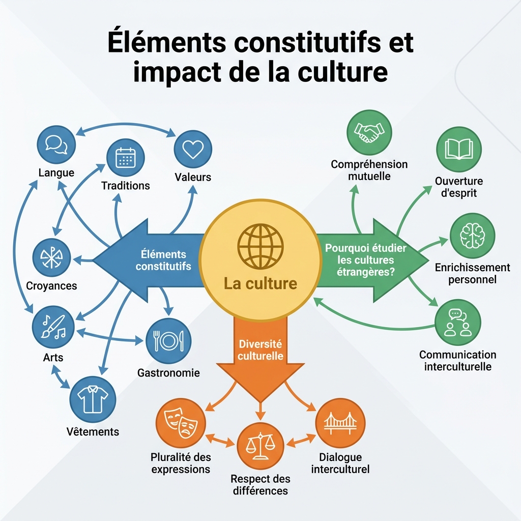 Éléments constitutifs et impact de la culture