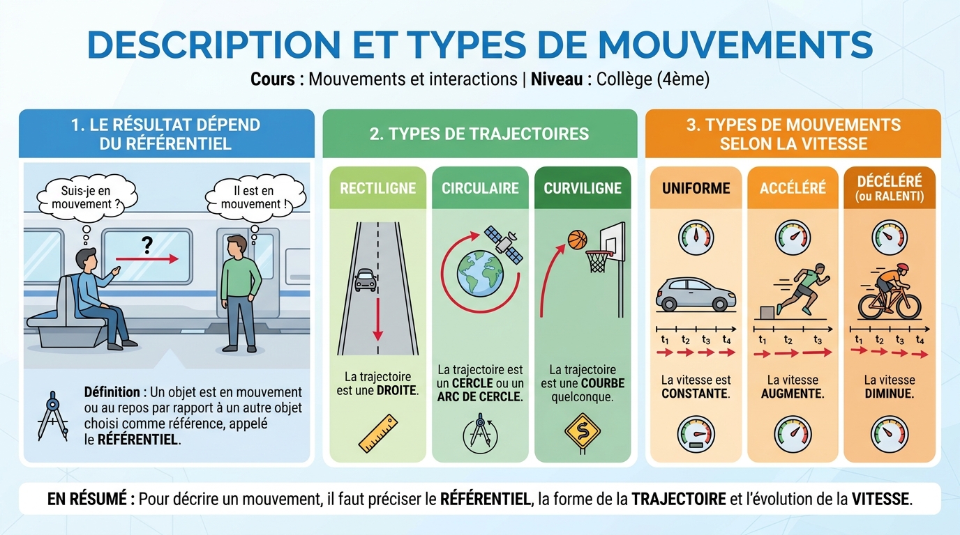 Description et Types de Mouvements