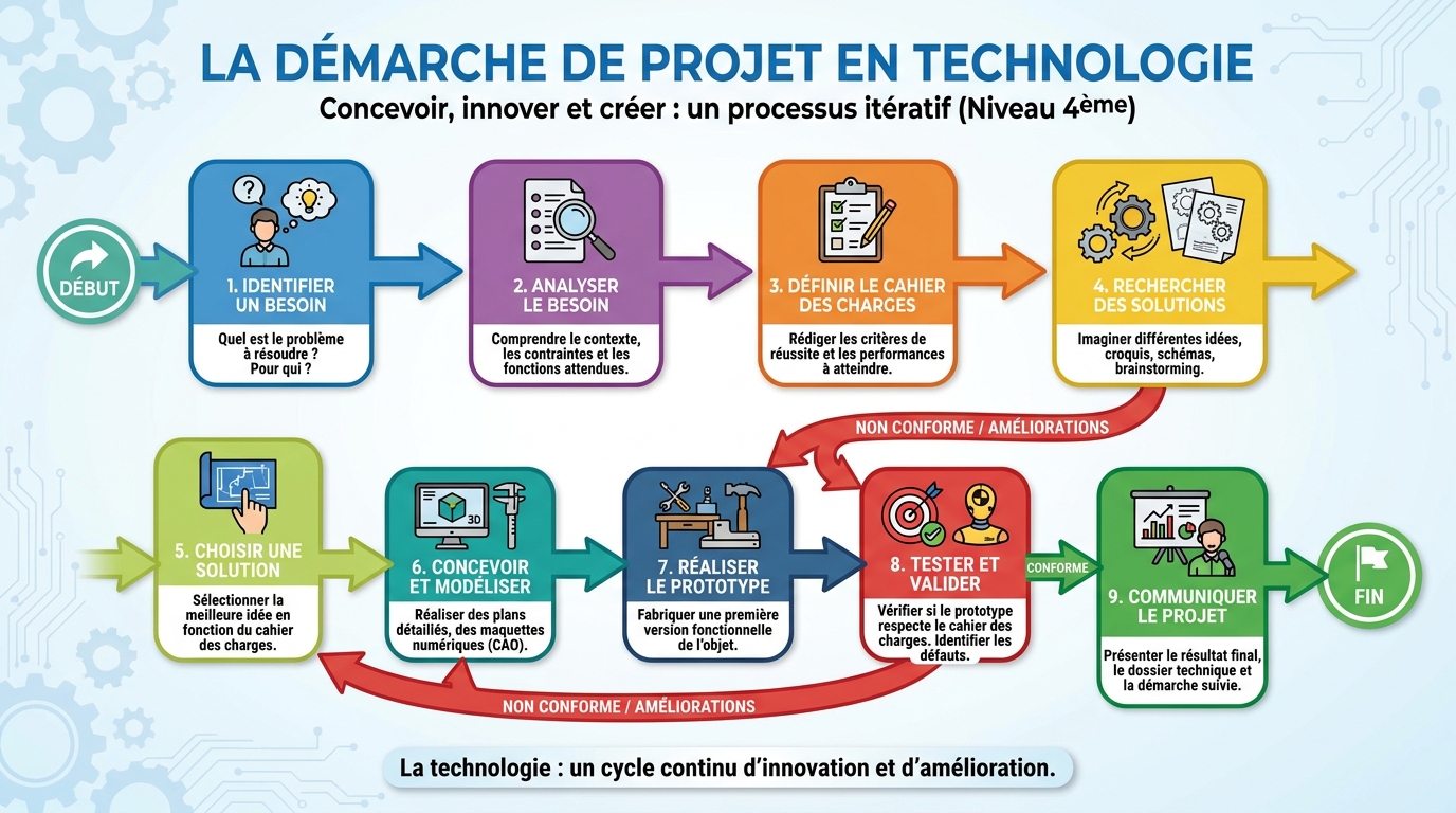 La démarche de projet en technologie