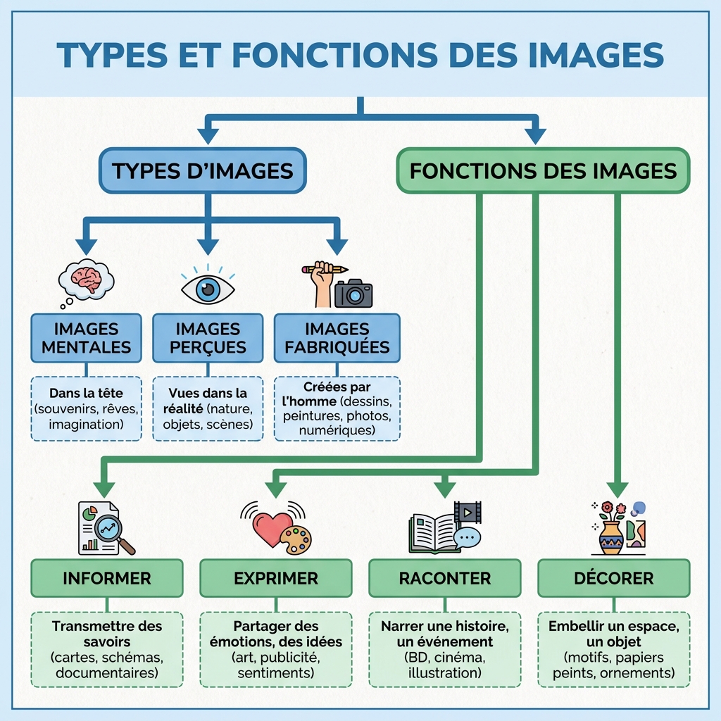 Types et fonctions des images