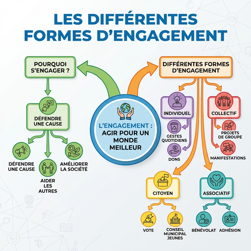 Les différentes formes d'engagement