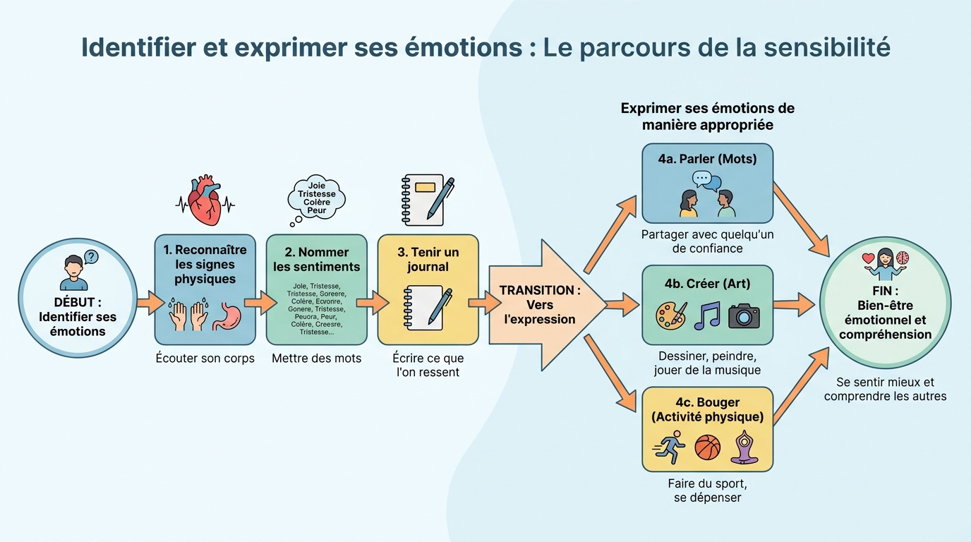 Identifier et exprimer ses émotions