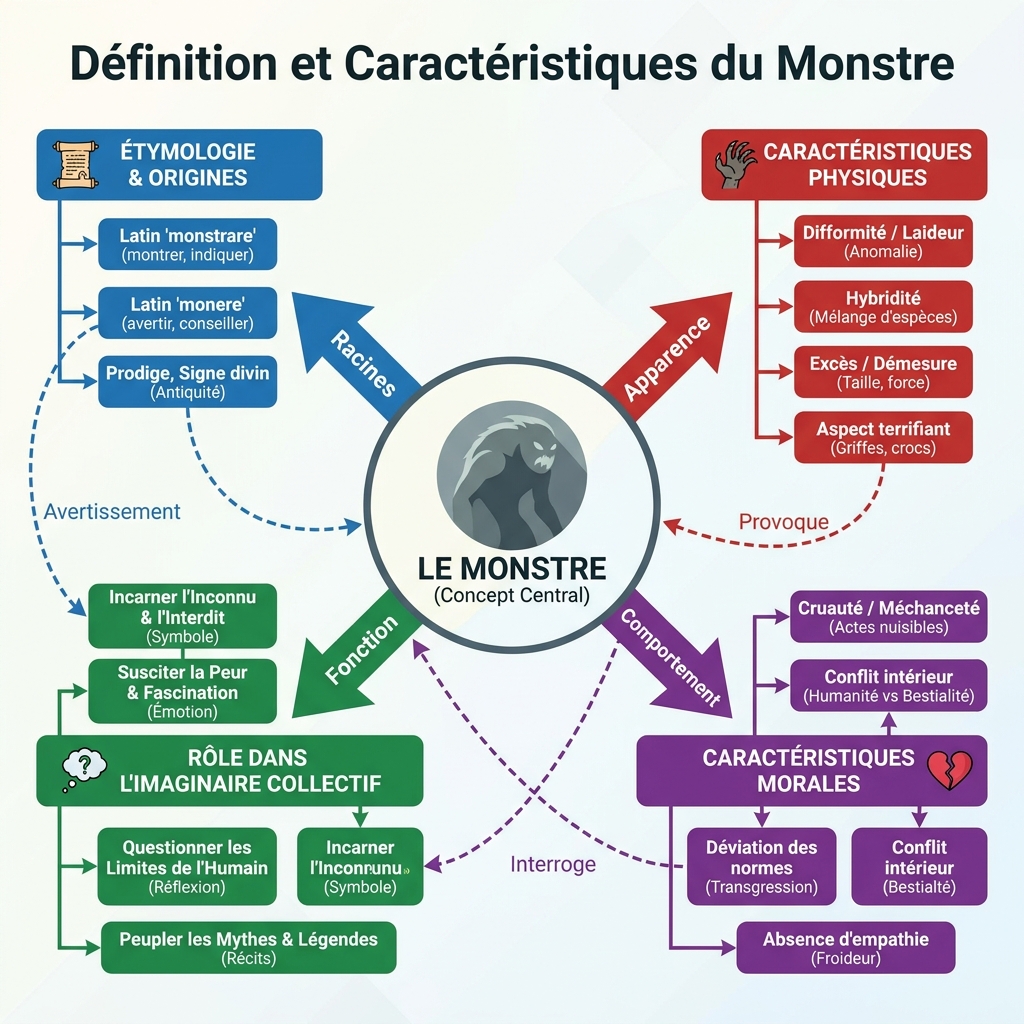 Définition et Caractéristiques du Monstre