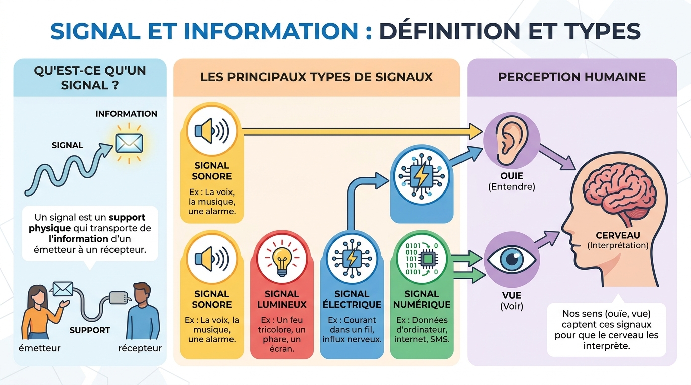 Signal et Information: Définition et Types