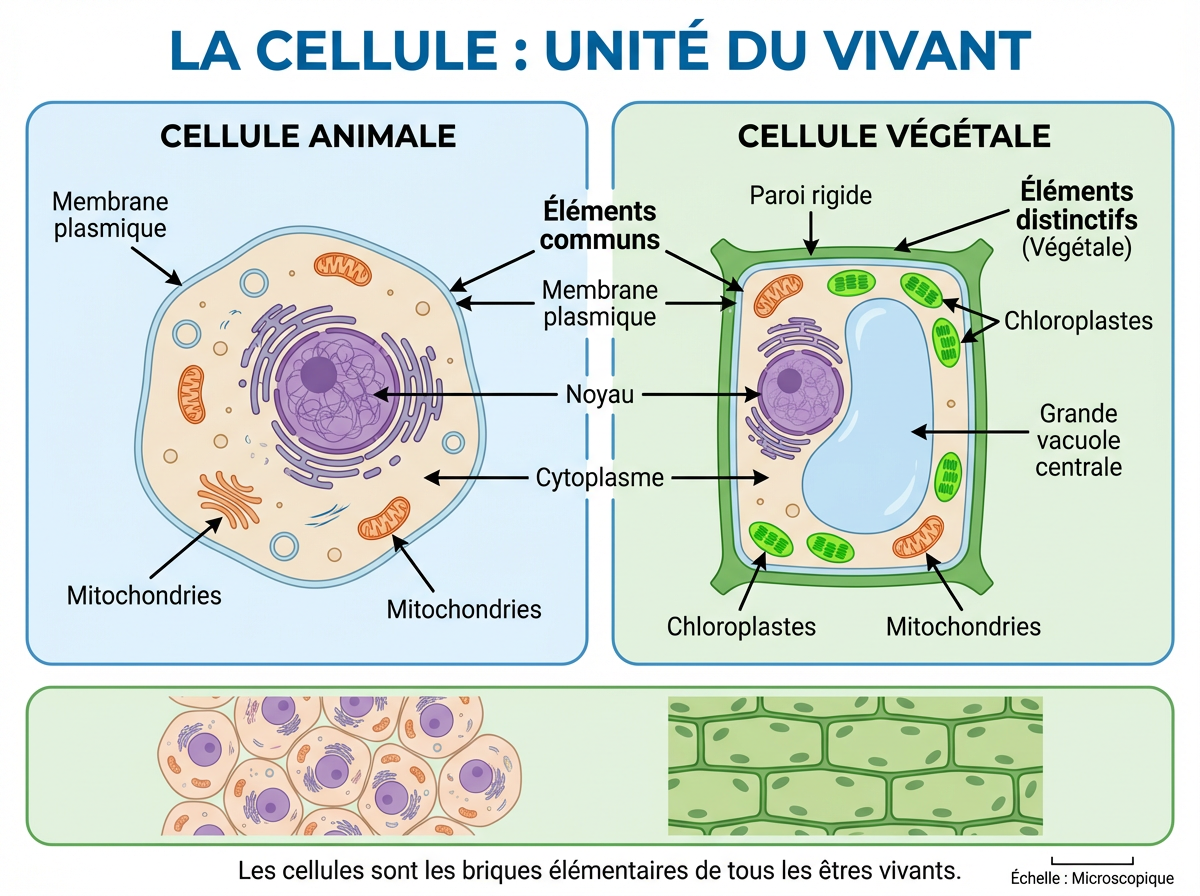 La Cellule: Unité du Vivant