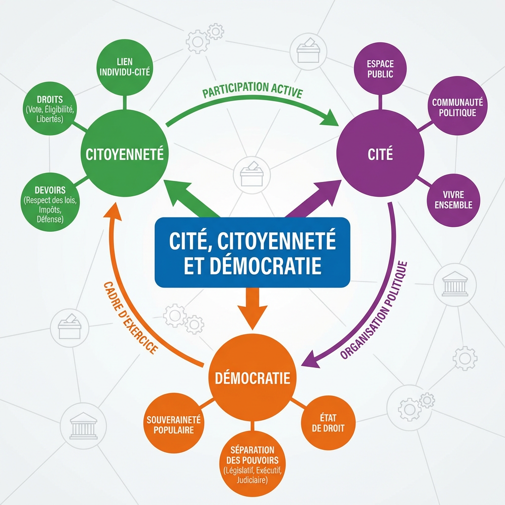 Cité, Citoyenneté et Démocratie
